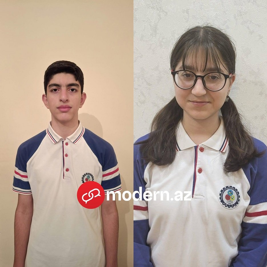 Bu məktəbin iki şagirdi maksimum bal topladı