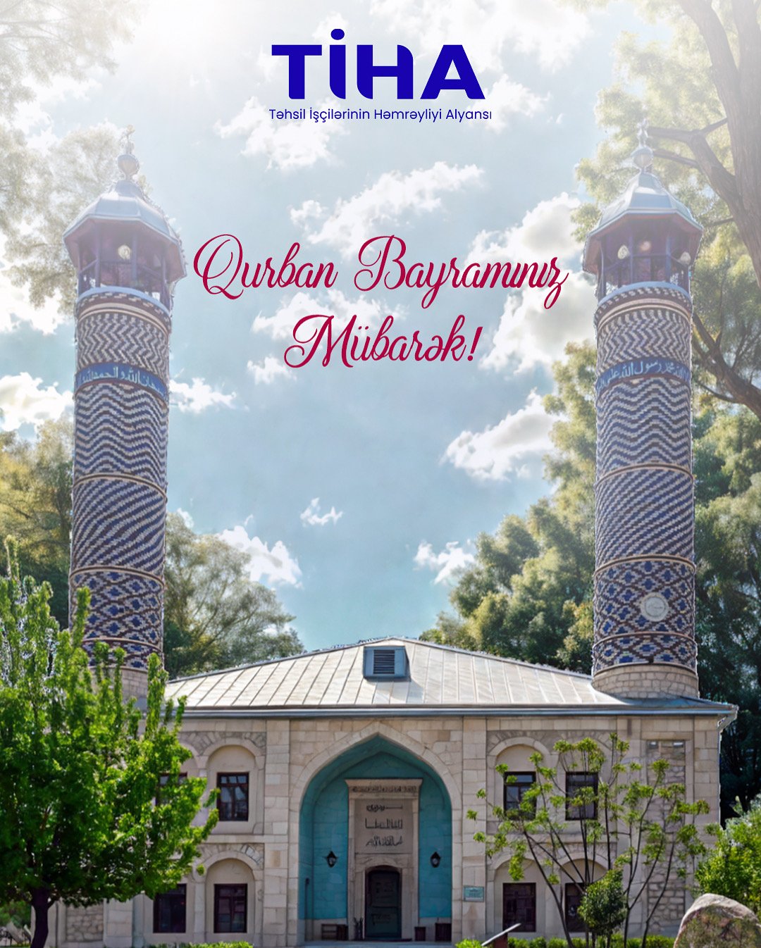 Qurban bayramınız mübarək!