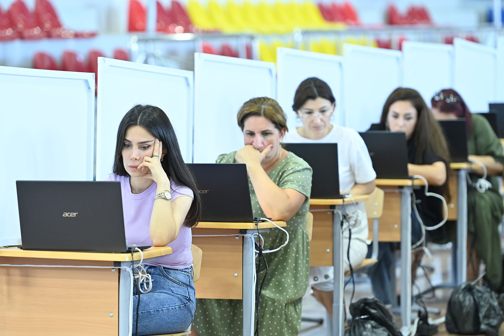 Bu gün sertifikasiyada iştirak edənlərin regionlar üzrə SAYI